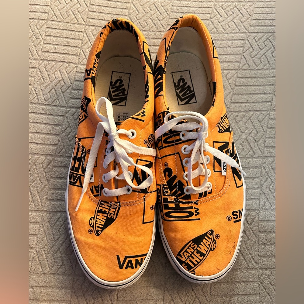 Men’s Orange Vans